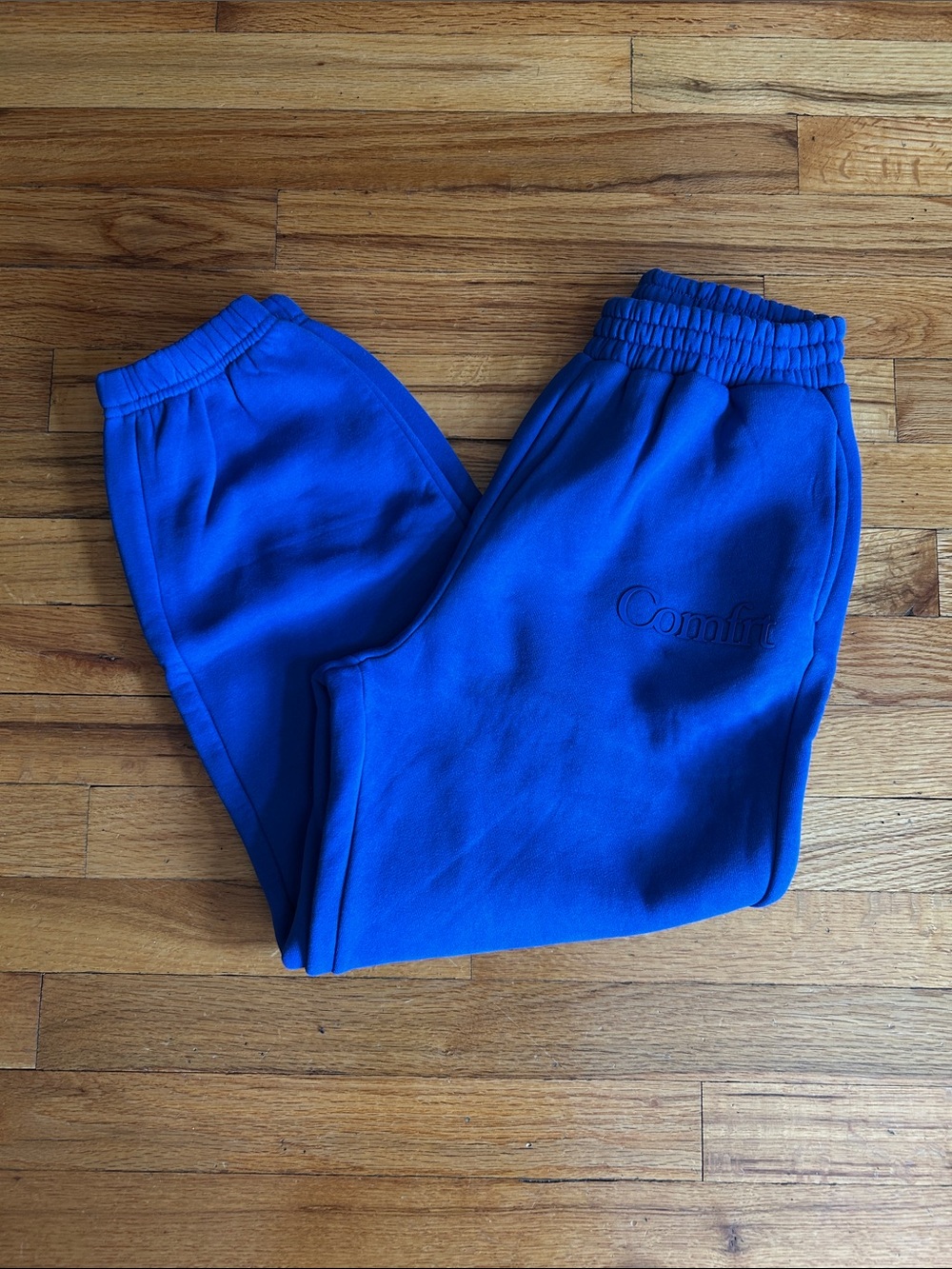 Comfrt Kids Royal Blue Joggers Large